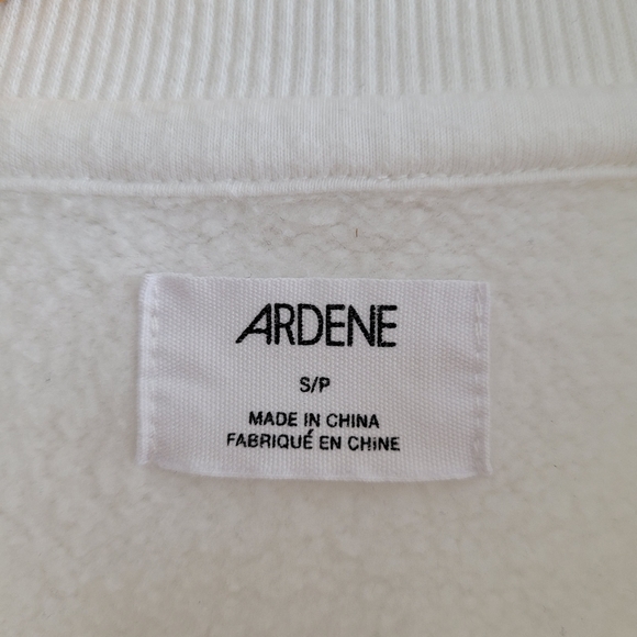 ARDENE Cosmic connection white crew neck sweatshirt size small - Picture 2 of 4